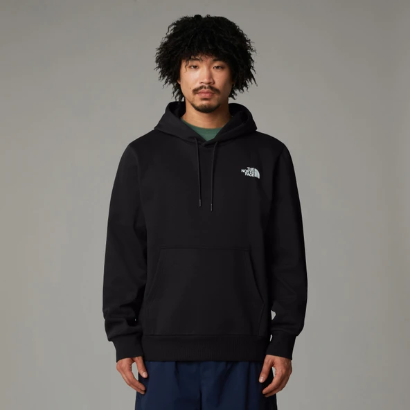 M SIMPLE DOME REGULAR HOODIE Black Black XS ürün görseli 1
