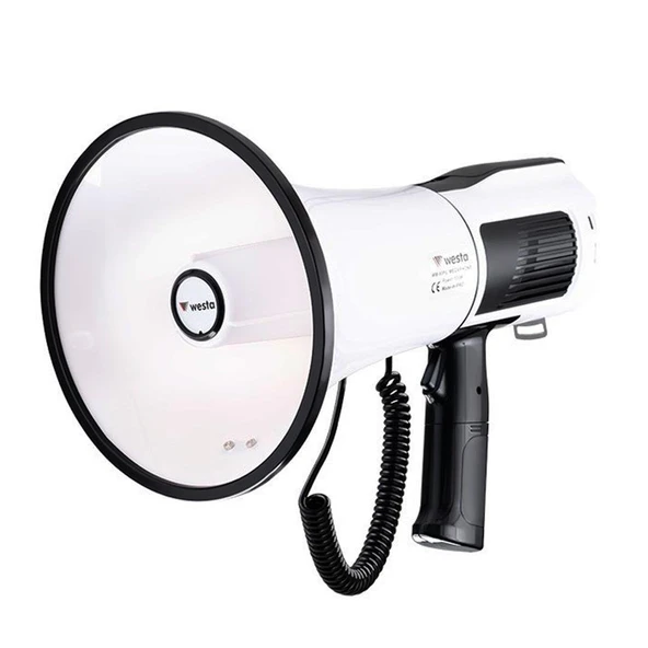 Westa WM-90PU Type-C 100 Watt Mayk Mikrofonlu USB-TF-Bluetooth Megafon ürün görseli 1