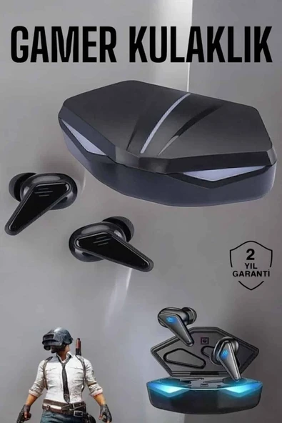 Bluetooth Gamer Oyuncu Kulaklığı ANC Özelliği Yüksek Ses Kaliteli ürün görseli 1