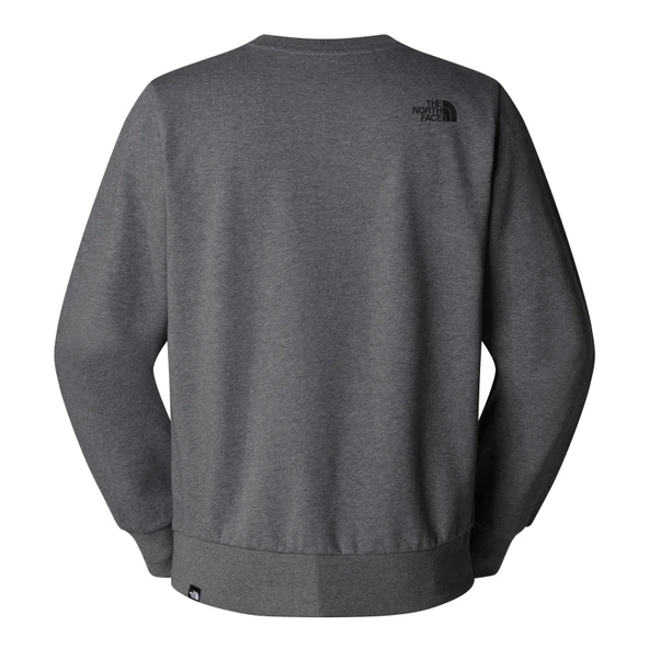 M SIMPLE DOME REGULAR CREW GREY GREY XS - Resim 2