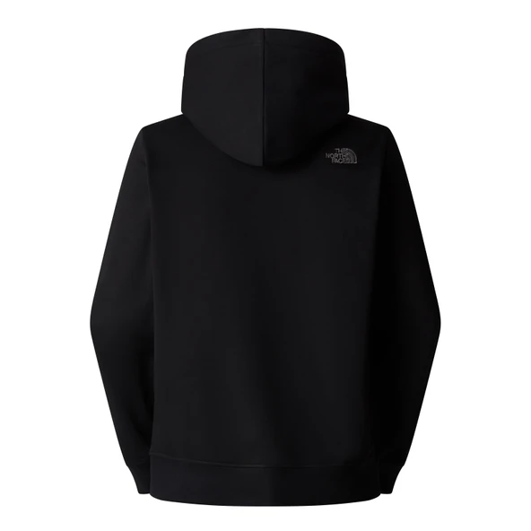 M DREW PEAK REGULAR HOODIE Black Black M - Resim 5