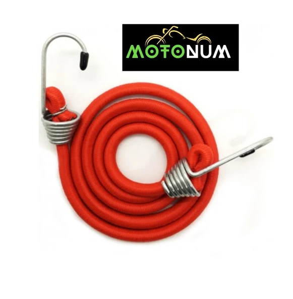 Bagaj Lastiği 1 Metre Kancalı Kırmızı  M0141 ürün görseli 1