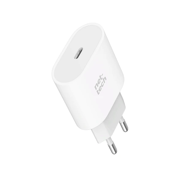 Nettech NT-HCH13 20W PD Şarj Aleti (Beyaz) ürün görseli 1