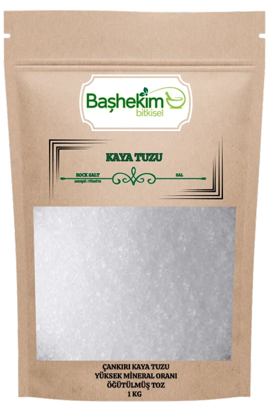 Kaya Tuzu Toz Çankırı Kaya Tuzu Yüksek Mineral Oranı Sipariş Sonrası Öğütülür 1 Kg ürün görseli 1