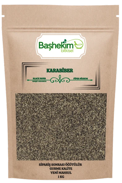 Karabiber Öğütülmüş Toz Sipariş Sonrası Öğütülür Gurme Kalite Yeni Mahsul 1 Kg ürün görseli 1