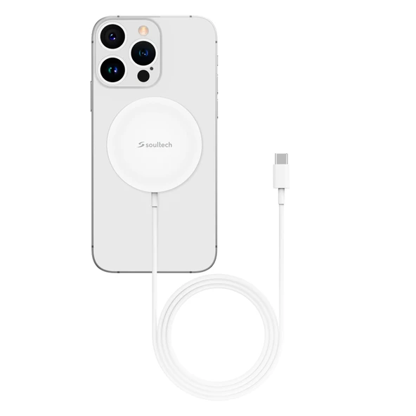 Soultech MS010B Mensa MagSafe 15W Kablosuz Şarj Cihazı ürün görseli 1