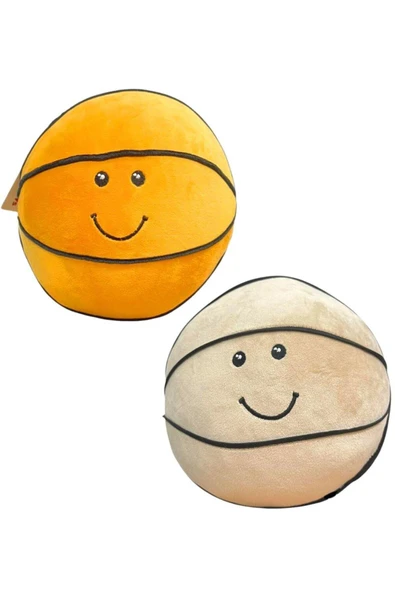Seçtim Aldım Pelüş Yastık Gülen Basket Topu ürün görseli 1