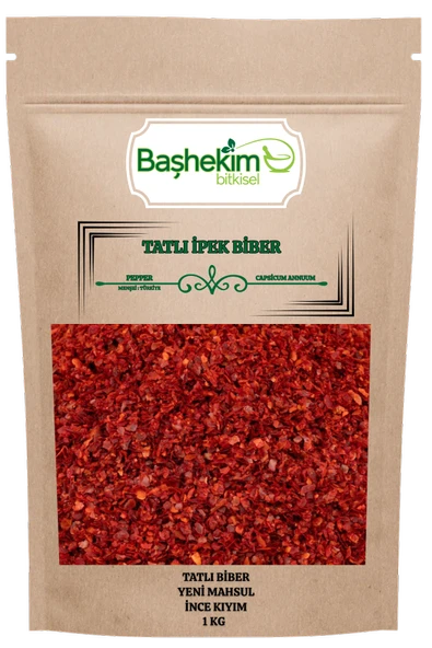 Tatlı İpek Bİber Pul Biber Yeni Mahsul Gurme Kalite Yerli Üretim 1 Kg ürün görseli 1