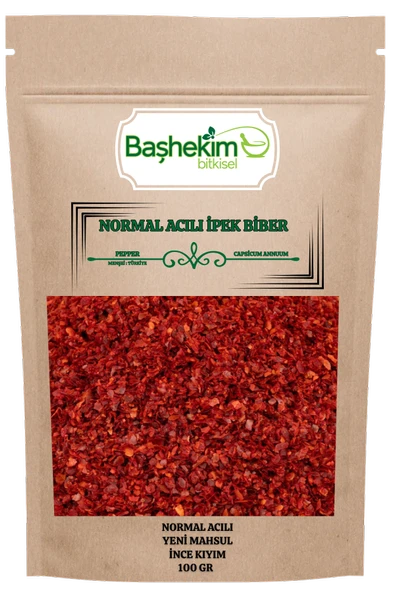 İpek Biber Pul Biber Normal Acılı İnce Kıyım Yeni Mahsul Yerli Üretim 100 Gr ürün görseli 1