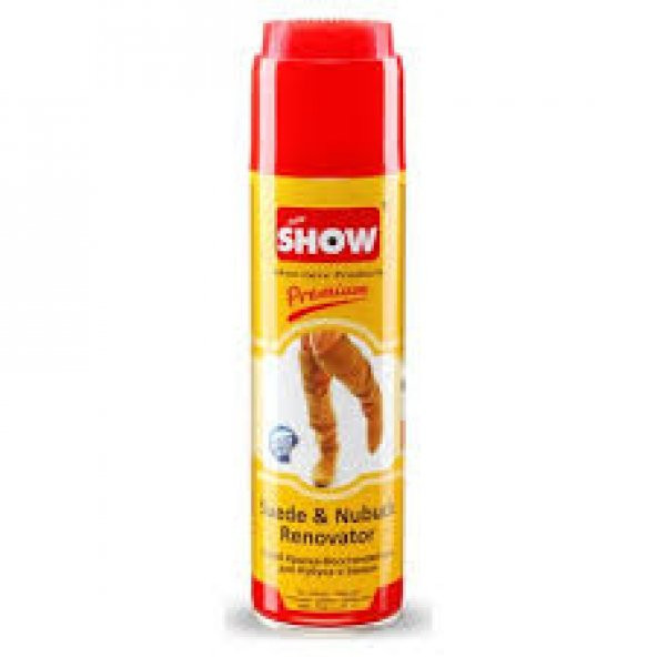 SHOW RENKSİZ SÜET NUBUK SPREY 250 ML ürün görseli 1