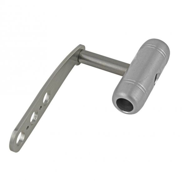 Accurate Reel Handle H-60 Silver - Resim 2