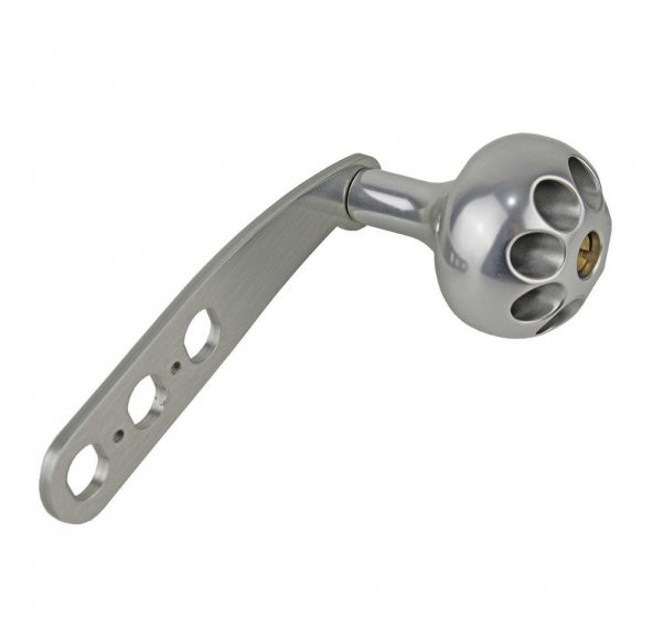 Accurate Reel Handle H-60 Silver Knob - Resim 2
