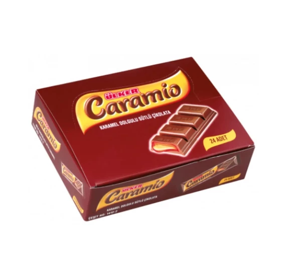 Ülker Caramio Karamel Çikolata 32g 24 adet ürün görseli 1