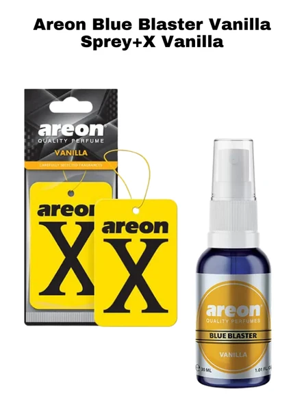 Areon Vanilla Blue Baster Sprey+X Vanilla ürün görseli 1