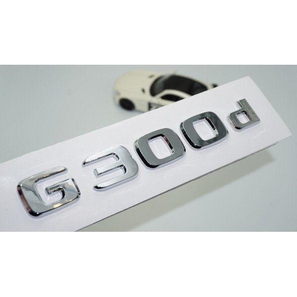 DK Tuning G300d Bagaj Krom ABS 3M 3D Yazı Logo Benz İle Uyumlu ürün görseli 1