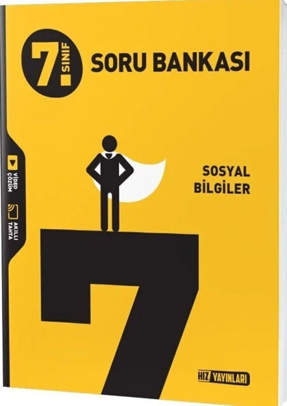 7.Sınıf Sosyal Bilgiler Soru Bankası Hız Yayınları ürün görseli 1
