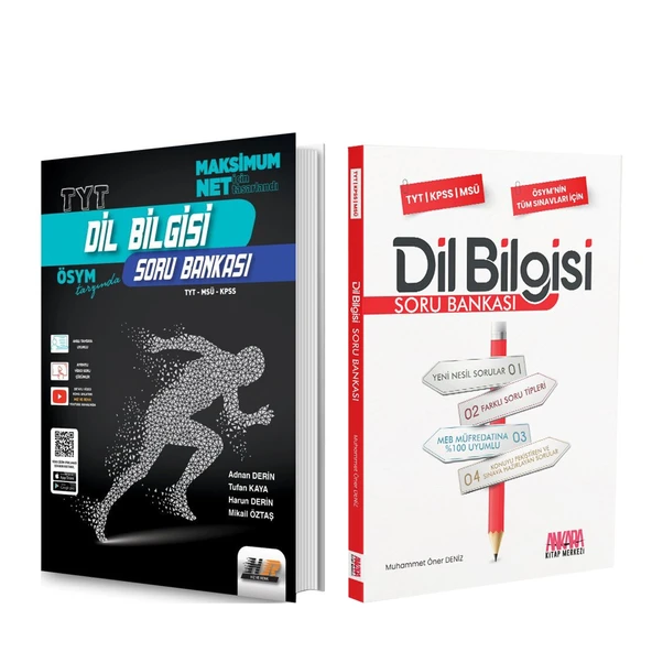 Hız ve Renk ile AKM Dil Bilgisi Soru Bankası Seti 2 Kitap ürün görseli 1