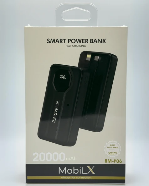 20000 mAh 22.5W Hızlı Şarj Powerbank ürün görseli 1
