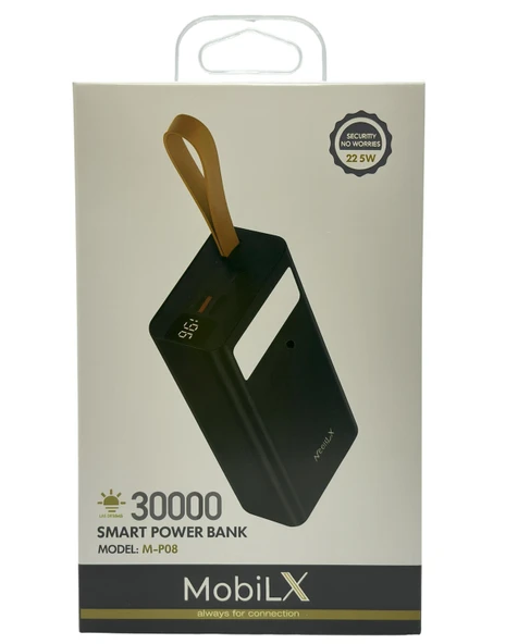 30000 mAh 22.5W Hızlı Şarj Powerbank ürün görseli 1