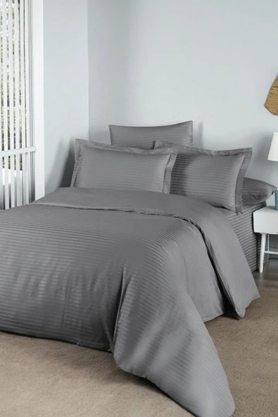 Cottonest SATEN NEVRESİM TAKIMI ÇİFT KİŞİLİK 200 X 220 PAMUKLU ürün görseli 1
