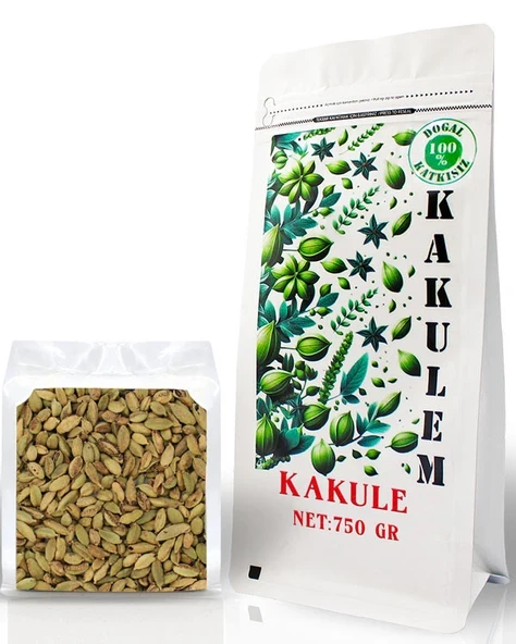 Kakulem SERTİFİKALI 750 Gr Elenmiş Katkısız Tane Kakule ürün görseli 1