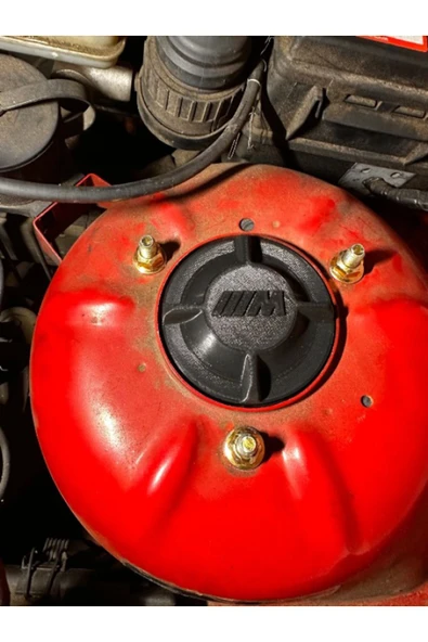 İB GLOBAL 2'li BMW E30 E36 E46 Amortisör Kule Koruma Kapağı M Logolu ürün görseli 1
