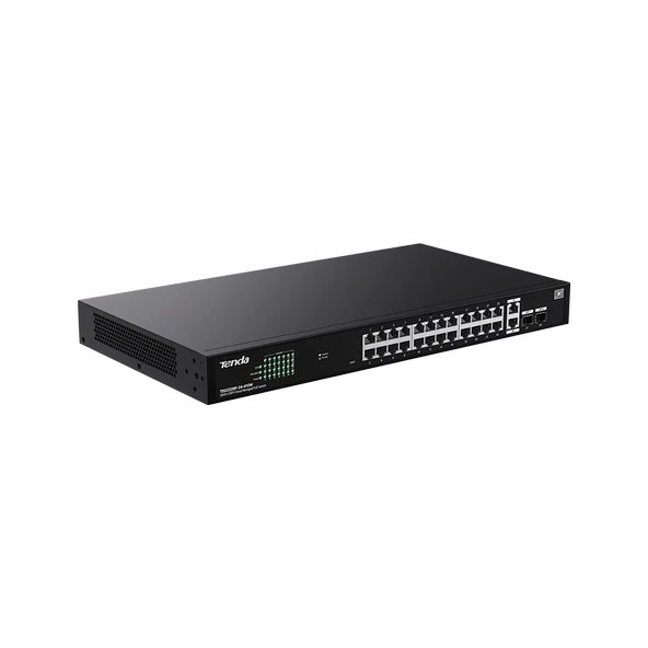 TENDA 26GE+2SFP Cloud Managed PoE Switch - Resim 2
