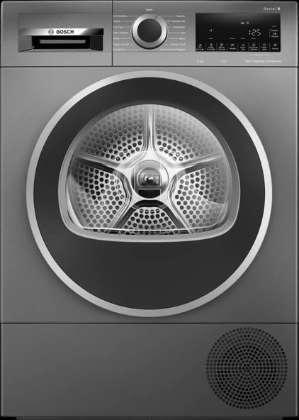 Bosch Serie 6 WQG2420RTR 9 KG Isı Pompalı Çamaşır Kurutma Makinesi ürün görseli 1