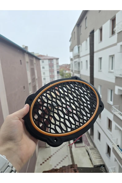 İB GLOBAL Hoparlör Kapağı Işıklı Oval 1 adet ürün görseli 1