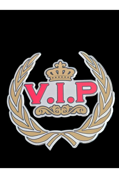 İB GLOBAL Vip Krom Arma Sticker ürün görseli 1