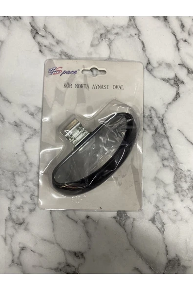 İB GLOBAL Oto Araç Araba Ayna Ek Kör Nokta Aynası Eğitmen Aynası OVAL(10x4 CM) ürün görseli 1