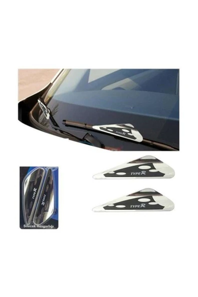 İB GLOBAL Typer Oto Silecek Rüzgarlığı Takımı Krom Siyah T036770 ürün görseli 1