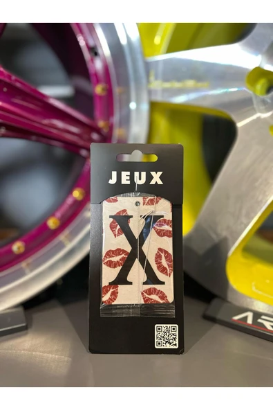 İB GLOBAL Oto Jeux Öpücüklü X Model Ayna Askılı Koku ürün görseli 1