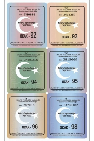 İB GLOBAL Tofaş Vergi Pulu ürün görseli 1