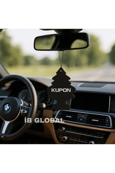 İB GLOBAL Kupon Oto Ağaç Şekil Koku ürün görseli 1