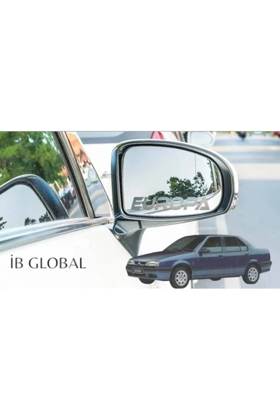 İB GLOBAL RENAULT EUROPA AYNA HOLOGRAM YAZISI 2 ADET ürün görseli 1