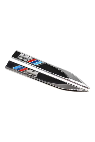 İB GLOBAL Tuning Bmw M Logo Çamurluk Bıçağı M Çamurluk Logosu Çamurluk Bıçağı ürün görseli 1