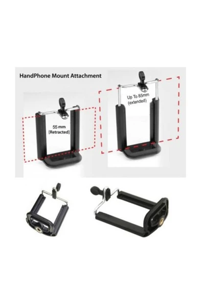 İB GLOBAL Cep Telefonu Tripod Bağlantı Aparatı ürün görseli 1
