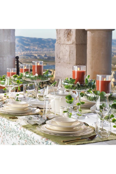 Schafer Tılsım Timeless Yemek Takımı 60 Parça-Gold ürün görseli 1