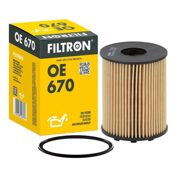 Filtron Yağ Filtresi Purflux Tip Fiat Linea 1.3 Mtjt Euro 4 2007-2012 ile uyumlu ürün görseli 1