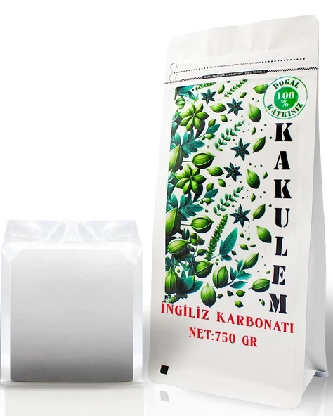 Kakulem SERTİFİKALI 750 GR Katkısız İngiliz Karbonatı Yenilebilir İçilebilir ürün görseli 1
