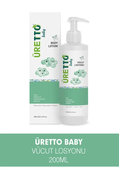 Tto Üretto Baby Vücut Losyonu 200 ML ürün görseli 1