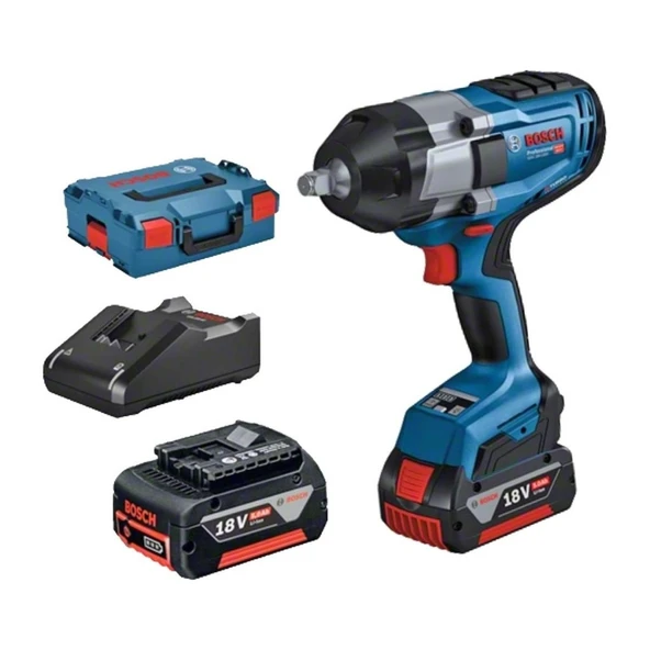 BOSCH GDS 18V-1000 DARBELİ SOMUN SIKMA 2X5.0AH ürün görseli 1