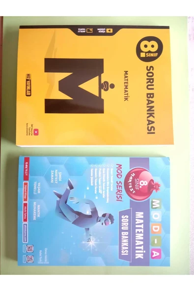 Nartest Yayınları 8. SINIF HIZ YAYINLARI MATEMATİK S.B VE NARTEST YAYINLARI MOD-A MATEMATİK S.B [2 KİTAP] ürün görseli 1