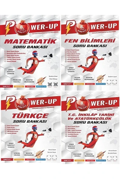 Nartest Yayınları NarTest 8. SINIF POWER UP SETİ ürün görseli 1