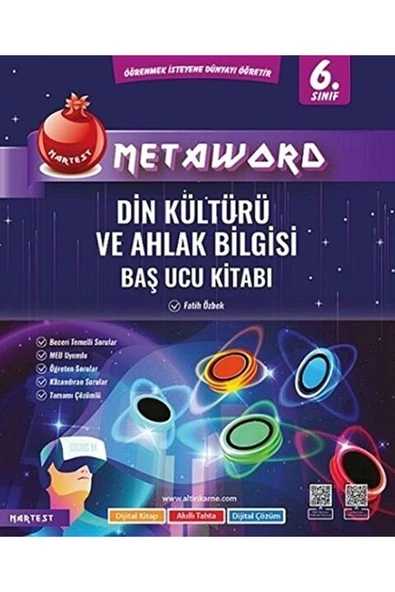 Nartest Yayınevi 6. Sınıf Metaword Din Kültürü Ve Ahlak Bilgisi / Kolektif / Nartest Yayınevi / 9786259930817 ürün görseli 1
