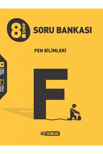 Evrensel İletişim Yayınları 8.Sınıf Hız Yayınları Fen Bilimleri Soru Bankası / Video Çözümlü - YENİİ - Güncel ürün görseli 1