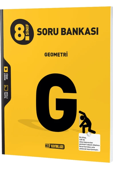 Hız Yayınları 8 Sınıf Geometri Soru Bankası ürün görseli 1
