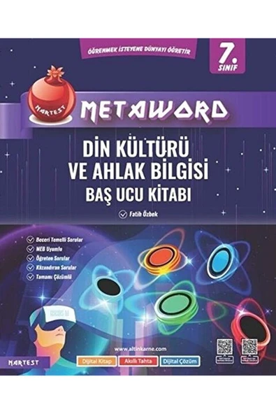 Nartest Yayınevi Nartest 7. Sınıf Metaword Din Kültürü Ve Ahlak Bilgisi 2024 ürün görseli 1