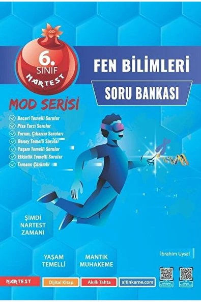 Nartest Yayınevi 6. Sınıf Fen Bilimleri Mod Serisi Soru Bankası / Kolektif / Nartest Yayınevi / 9786257865715 ürün görseli 1